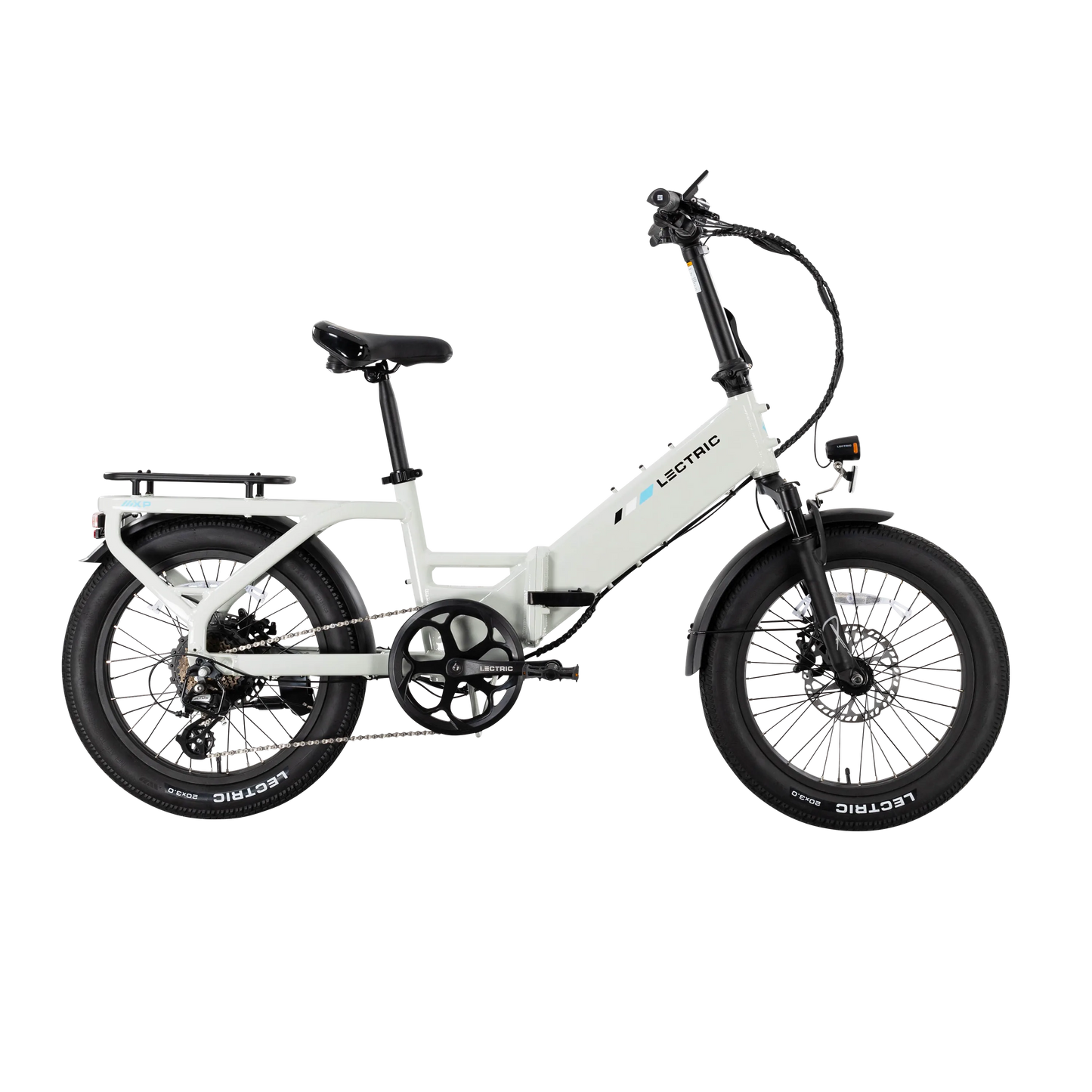 XP4 750 Step-Thru Stratus White + FREE LevelUp Rack, Comfort Seat, Suspension Seat Post, Elite Headlight, Bike Lock ($356 Value)
