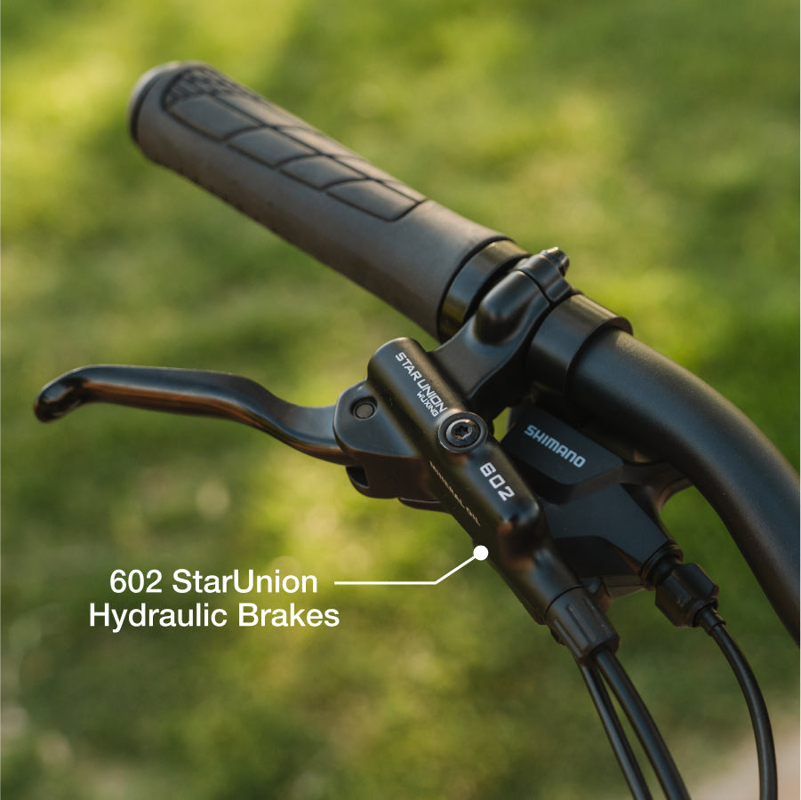 XP4 750 Step-Thru Stratus White + FREE LevelUp Rack, Comfort Seat, Suspension Seat Post, Elite Headlight, Bike Lock ($356 Value)