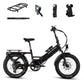 XP4 750 Step-Thru Tempest Grey + FREE LevelUp Rack, Suspension Seat Post, Elite Headlight, Bike Lock, Phone Mount ($355 Value)