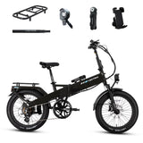 XP4 750 Tempest Grey + FREE LevelUp Rack, Suspension Seat Post, Elite Headlight, Bike Lock, Phone Mount ($355 Value)
