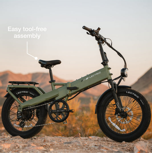 XP4 750 Pine Green + FREE LevelUp Rack, Suspension Seat Post, Elite Headlight, Bike Lock, Phone Mount ($355 Value)