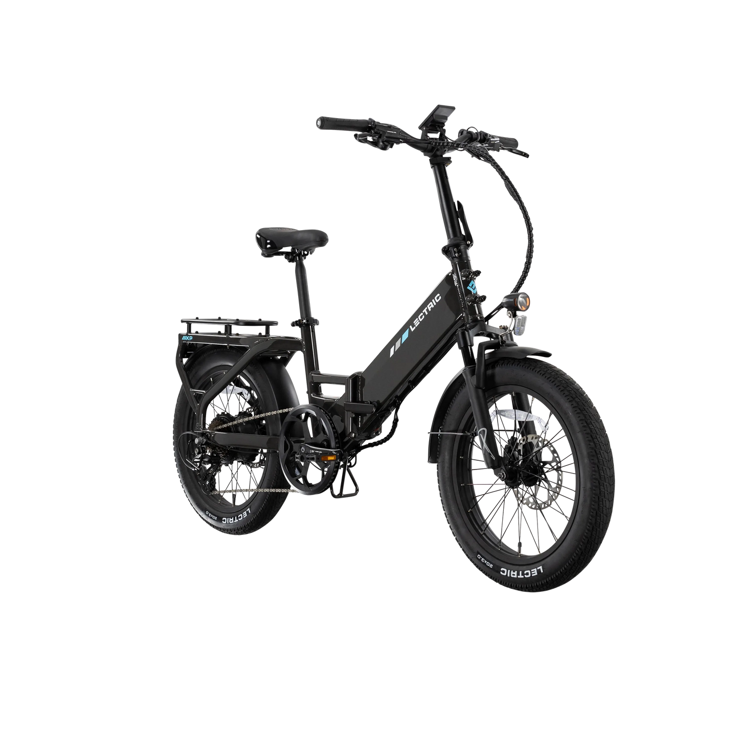 XP4 750 Step-Thru Tempest Grey + FREE LevelUp Rack, Suspension Seat Post, Elite Headlight, Bike Lock, Phone Mount ($355 Value)