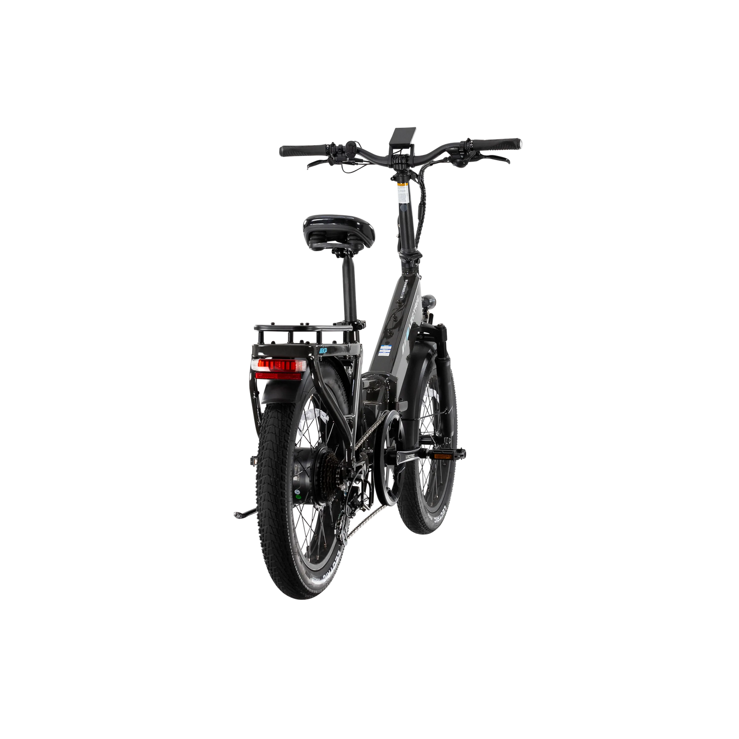 XP4 750 Step-Thru Tempest Grey + FREE LevelUp Rack, Suspension Seat Post, Elite Headlight, Bike Lock, Phone Mount ($355 Value)