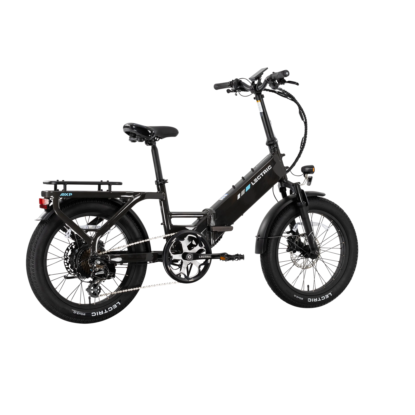XP4 750 Step-Thru Tempest Grey + FREE LevelUp Rack, Suspension Seat Post, Elite Headlight, Bike Lock, Phone Mount ($355 Value)