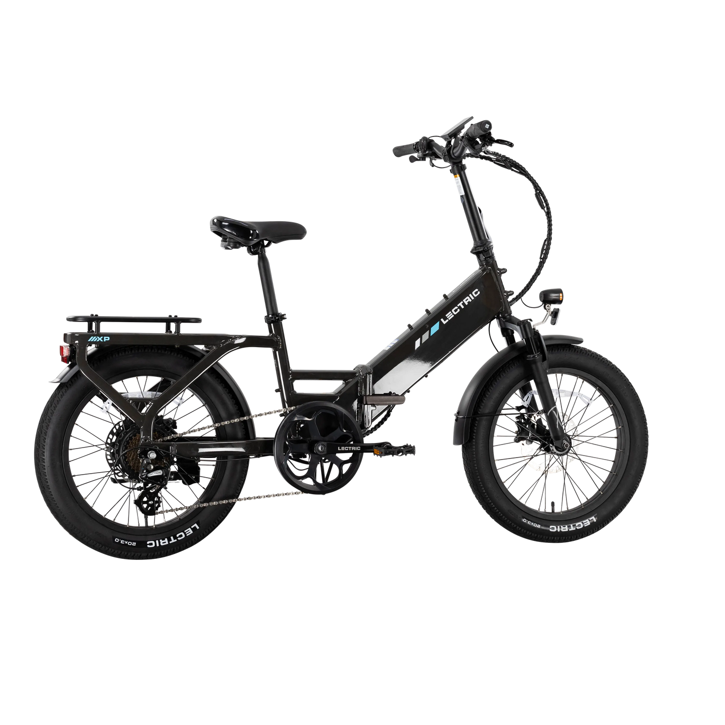 XP4 750 Step-Thru Tempest Grey + FREE LevelUp Rack, Suspension Seat Post, Elite Headlight, Bike Lock, Phone Mount ($355 Value)
