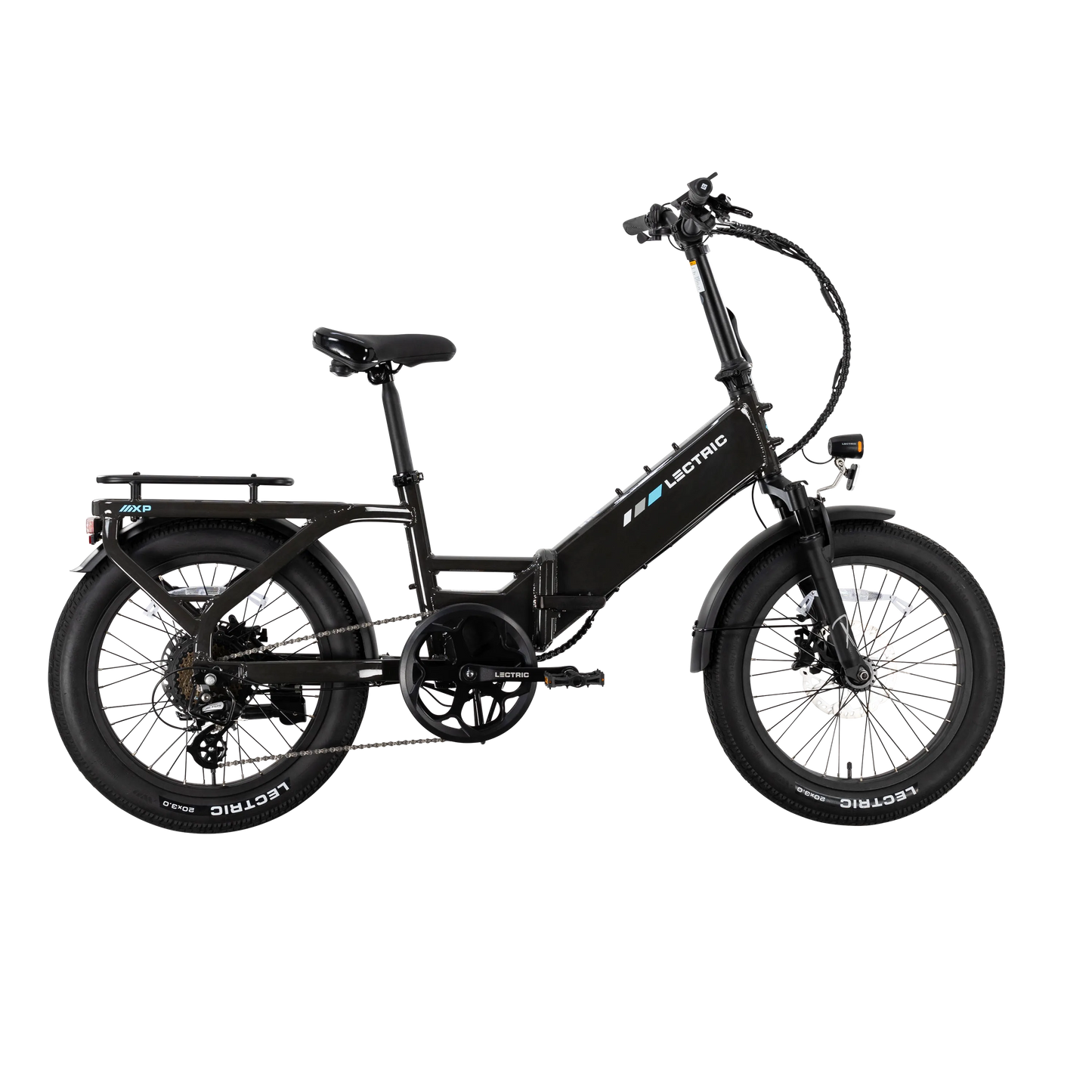XP4 750 Step-Thru Tempest Grey + FREE LevelUp Rack, Suspension Seat Post, Elite Headlight, Bike Lock, Phone Mount ($355 Value)