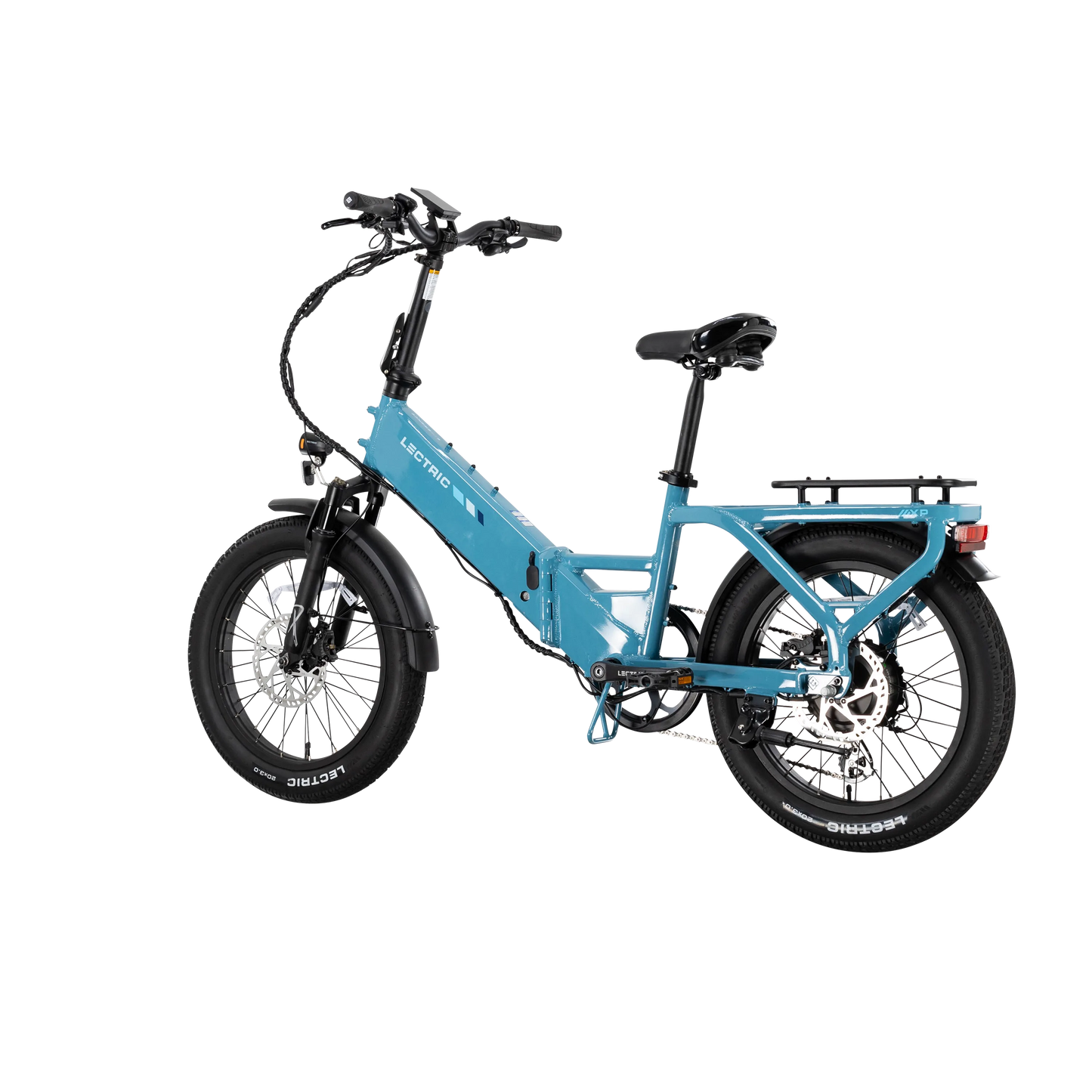 XP4 750 Step-Thru Raindrop Blue + FREE LevelUp Rack, Phone Mount, Suspension Seat Post, Elite Headlight, Bike Lock ($355 Value)