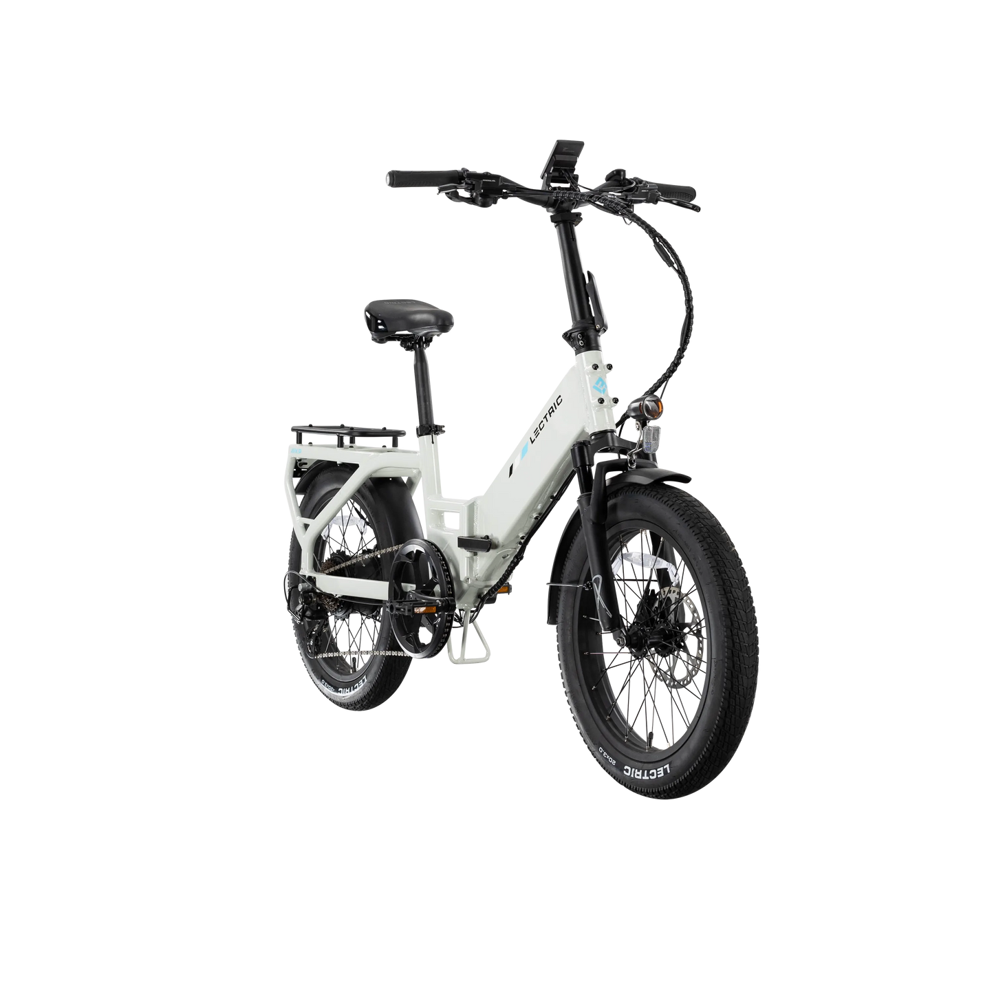 XP4 750 Step-Thru Stratus White + FREE LevelUp Rack, Comfort Seat, Suspension Seat Post, Elite Headlight, Bike Lock ($356 Value)
