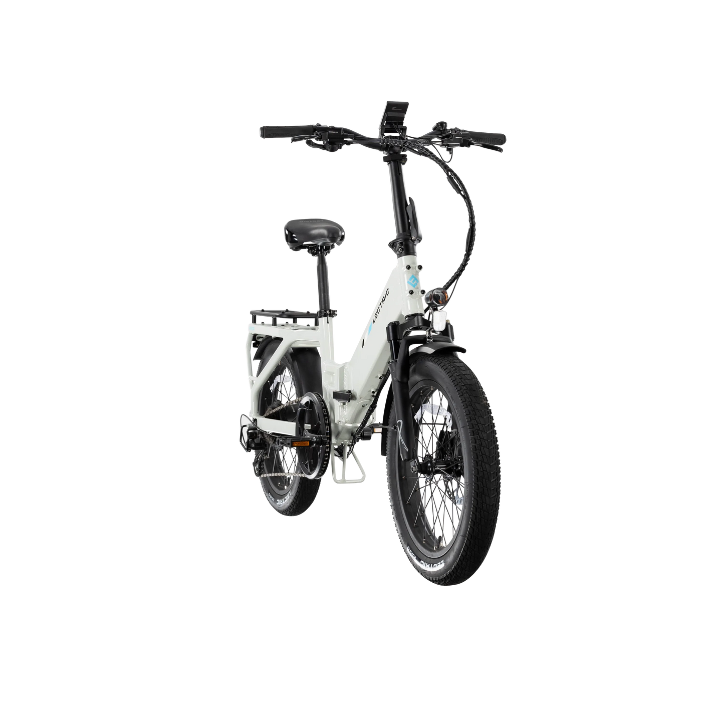 XP4 750 Step-Thru Stratus White + FREE LevelUp Rack, Suspension Seat Post, Elite Headlight, Bike Lock, Phone Mount ($355 Value)