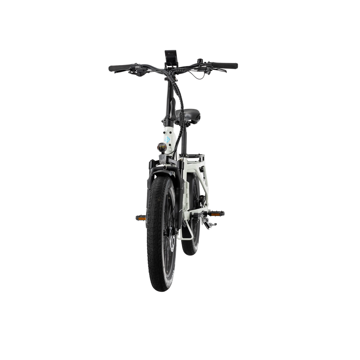 XP4 750 Step-Thru Stratus White + FREE LevelUp Rack, Suspension Seat Post, Elite Headlight, Bike Lock, Phone Mount ($355 Value)