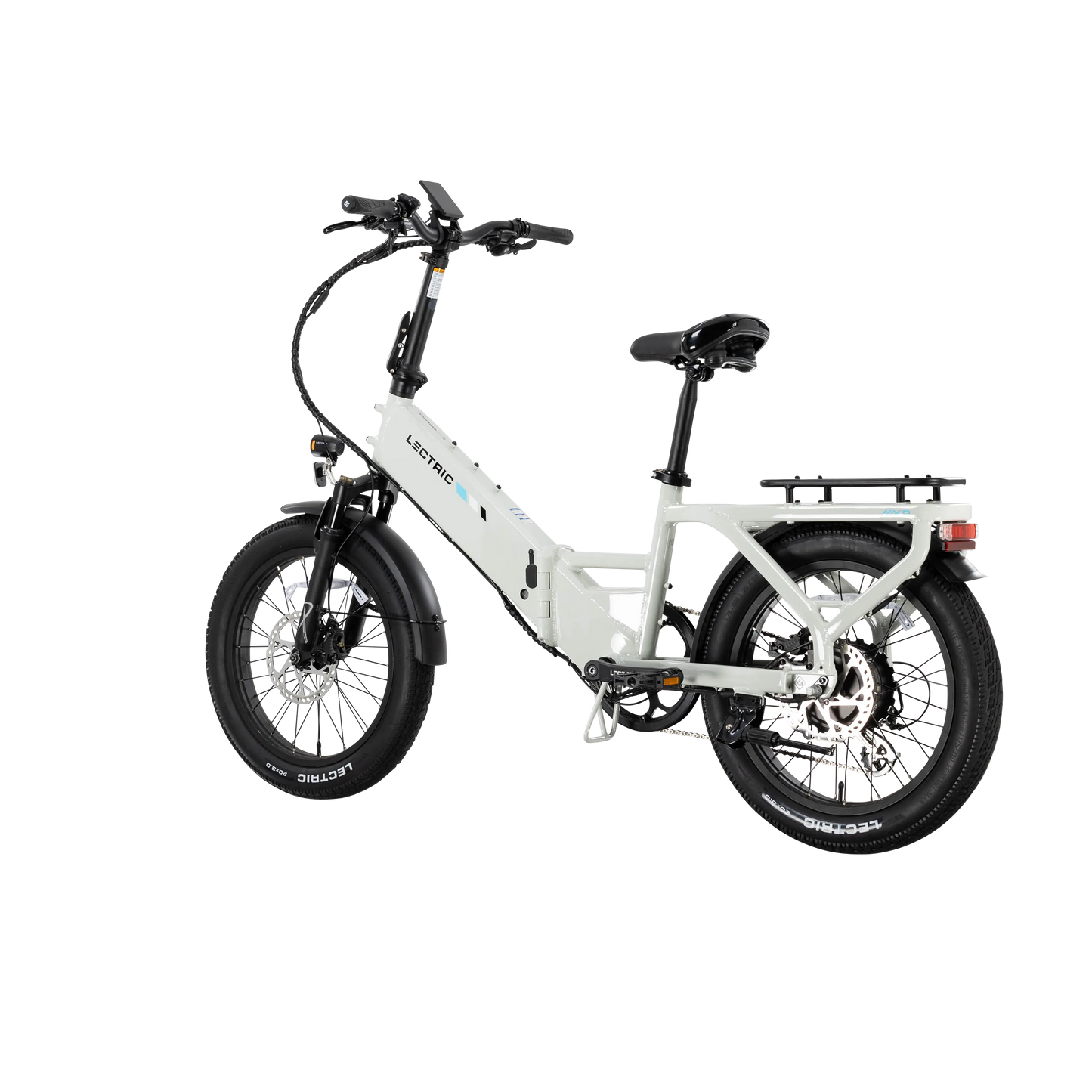 XP4 750 Step-Thru Stratus White + FREE LevelUp Rack, Comfort Seat, Suspension Seat Post, Elite Headlight, Bike Lock ($356 Value)