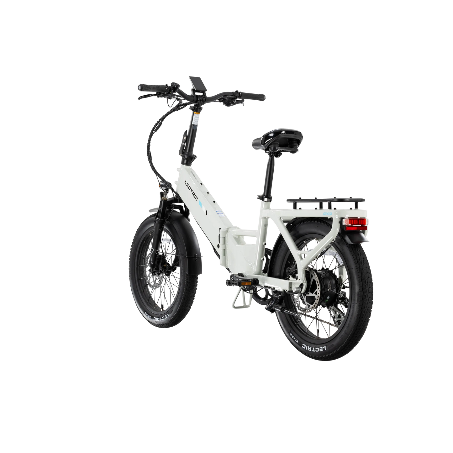 XP4 750 Step-Thru Stratus White + FREE LevelUp Rack, Suspension Seat Post, Elite Headlight, Bike Lock, Phone Mount ($355 Value)