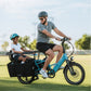 XPedition2 Raindrop Blue Long-Range Dual-Battery eBike