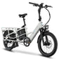 XPedition2 Stratus White Long-Range Dual-Battery + FREE Running Boards, Cushions, Elite Headlight, Suspension Seat Post, Fast Charger, & Orbitor ($654 Value)