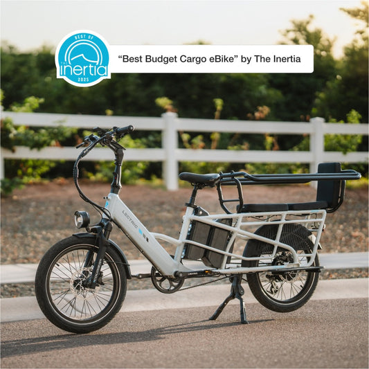 XPedition2 Stratus White Long-Range Dual-Battery eBike