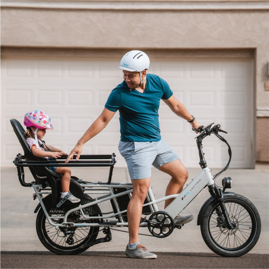 XPedition2 Stratus White Long-Range Dual-Battery eBike