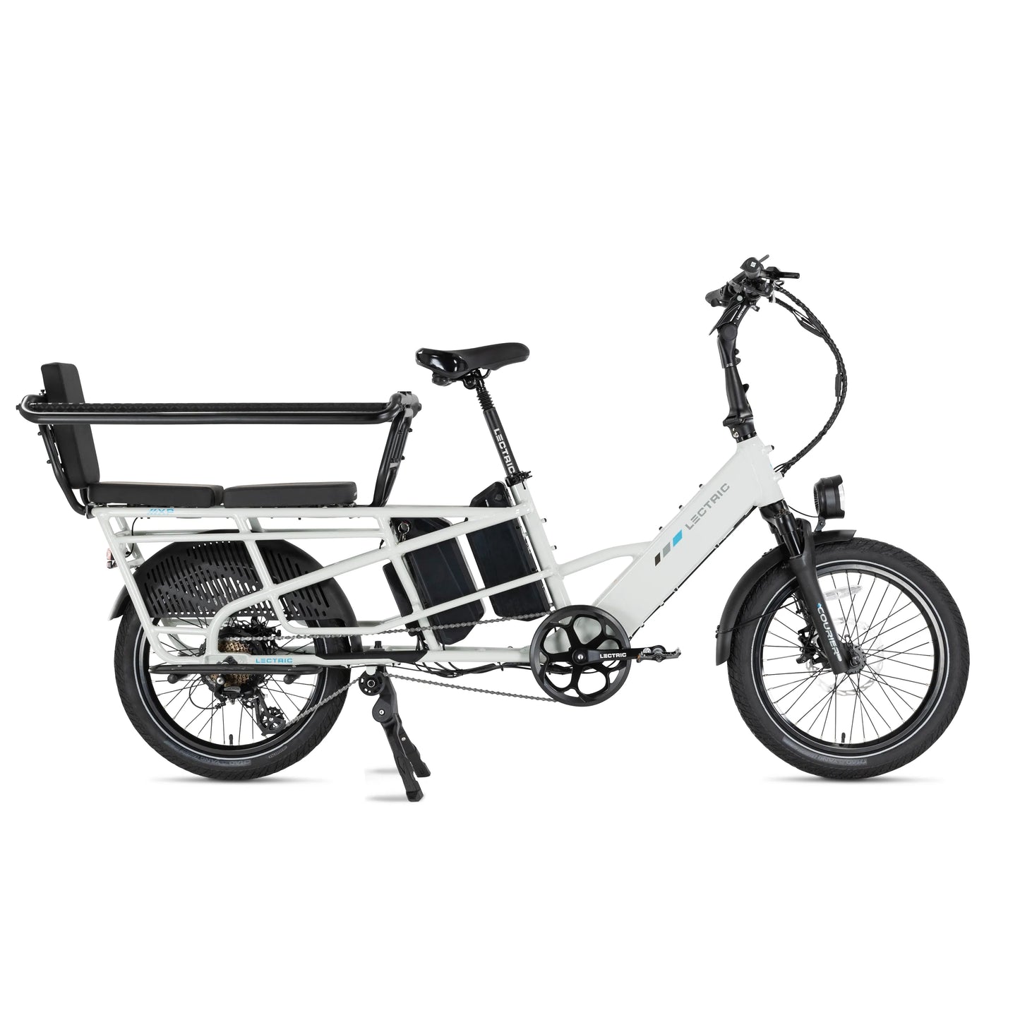 XPedition2 Stratus White Dual-Battery eBike