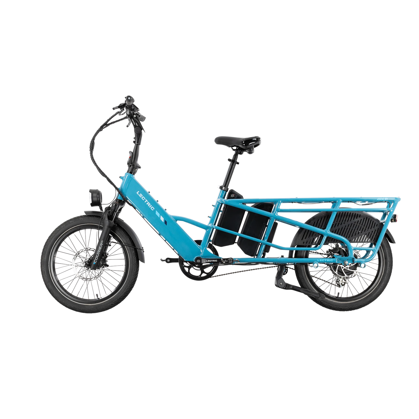 XPedition2 Raindrop Blue Long-Range Dual-Battery + FREE Running Boards, Cushions, Elite Headlight, Suspension Seat Post, Fast Charger, & Orbitor ($654 Value)