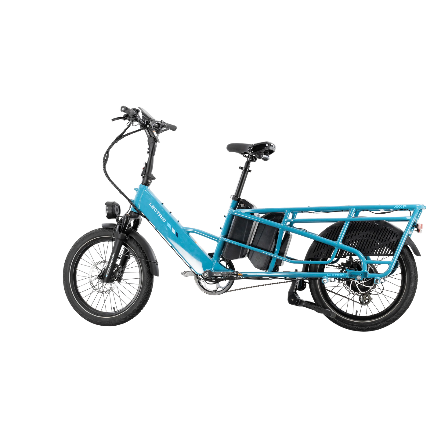 XPedition2 Raindrop Blue Long-Range Dual-Battery + FREE Running Boards, Cushions, Elite Headlight, Suspension Seat Post, Fast Charger, & Orbitor ($654 Value)