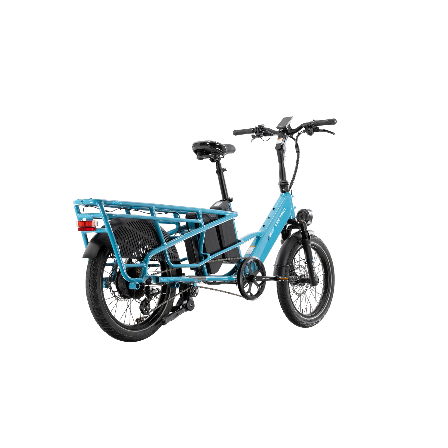 XPedition2 Raindrop Blue Long-Range Dual-Battery + FREE Running Boards, Cushions, Elite Headlight, Suspension Seat Post, Fast Charger, & Orbitor ($654 Value)