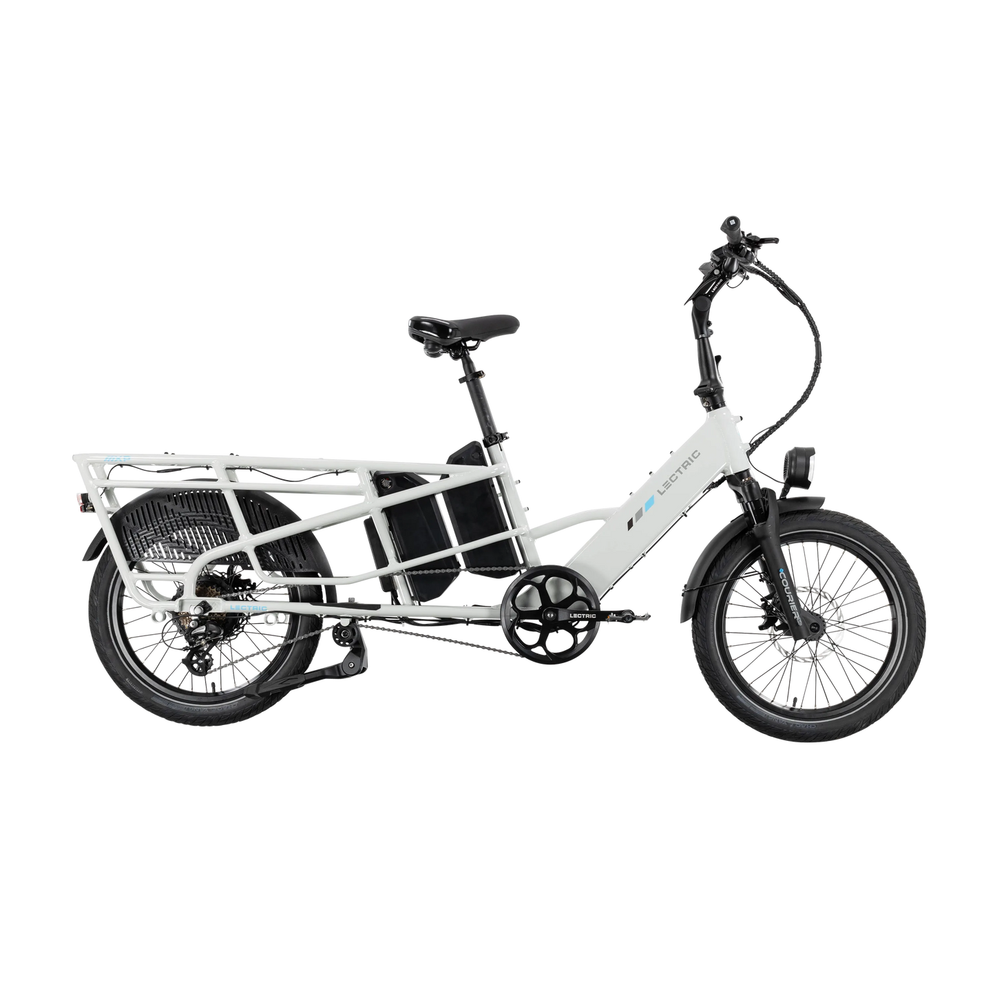 XPedition2 Stratus White Long-Range Dual-Battery + FREE Running Boards, Cushions, Elite Headlight, Suspension Seat Post, Fast Charger, & Orbitor ($654 Value)