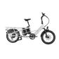 XPedition2 Stratus White Long-Range Dual-Battery eBike