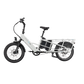 XPedition2 Stratus White Long-Range Dual-Battery eBike