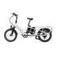 XPedition2 Stratus White Long-Range Dual-Battery eBike