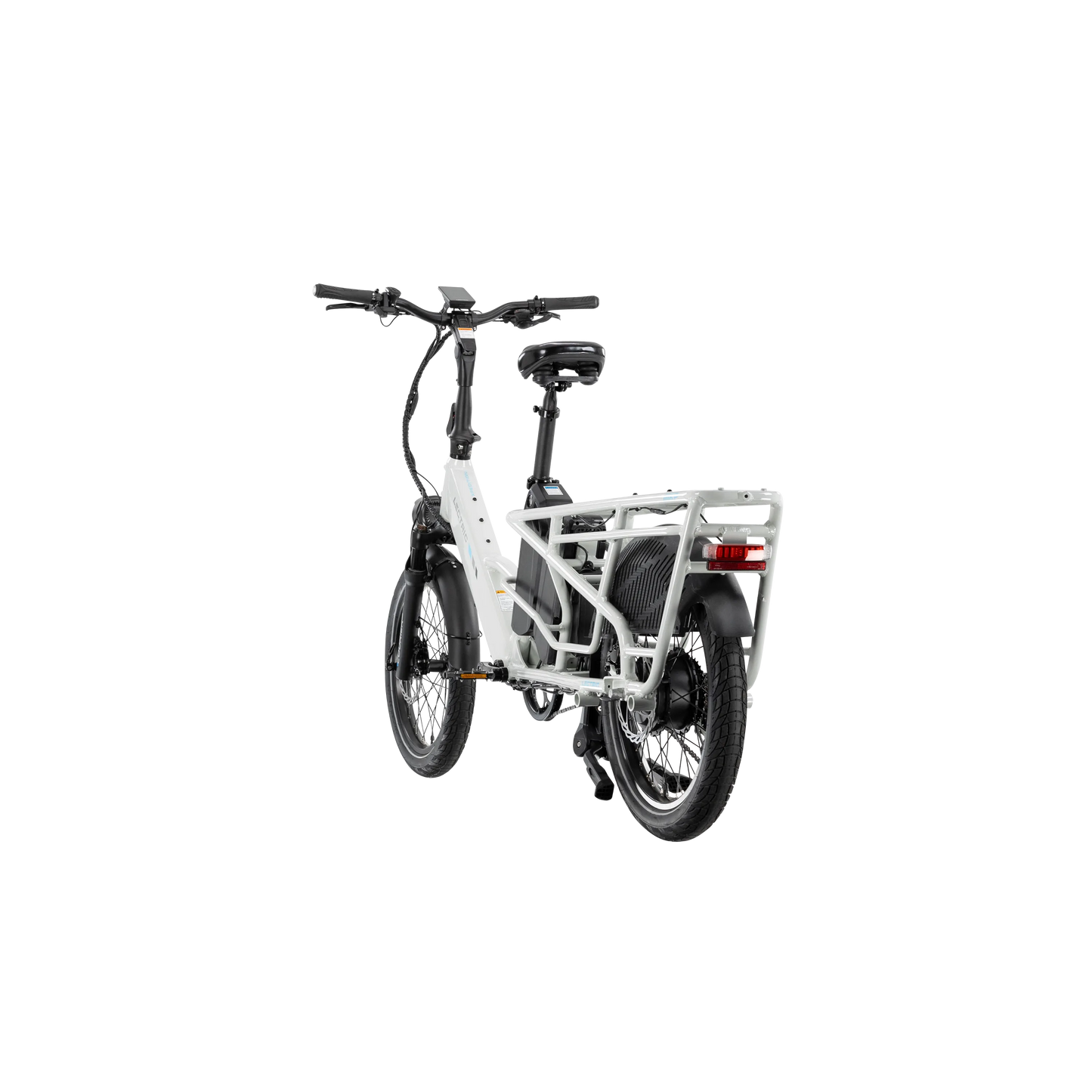 XPedition2 Stratus White Long-Range Dual-Battery eBike