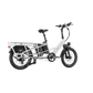 XPedition2 Stratus White Long-Range Dual-Battery eBike