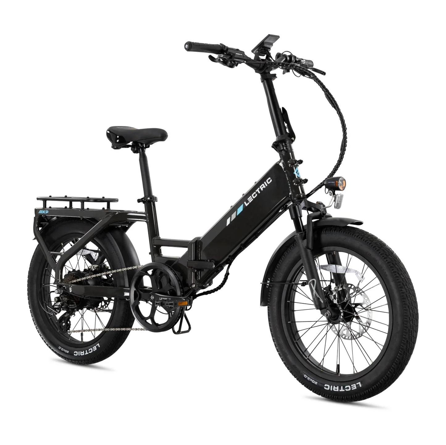 XP4 750 Step-Thru Tempest Grey + FREE LevelUp Rack, Suspension Seat Post, Elite Headlight, Bike Lock, Phone Mount ($355 Value)