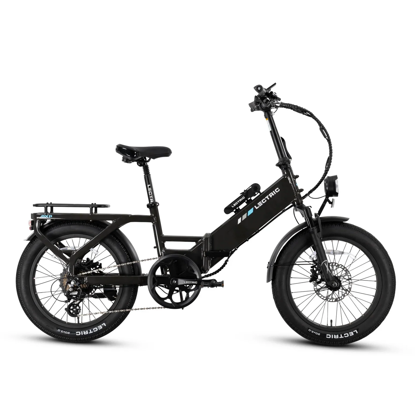 XP4 750 Step-Thru Tempest Grey + FREE LevelUp Rack, Suspension Seat Post, Elite Headlight, Bike Lock, Phone Mount ($355 Value)