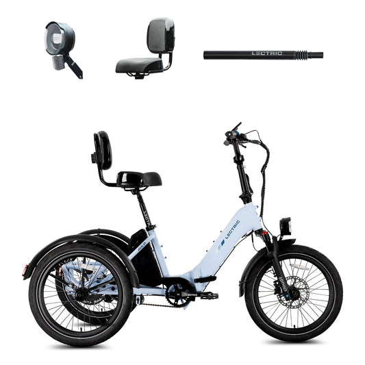 XP Trike2 Glacier Blue + FREE Support Seat, Elite Headlight, & Suspension Seat Post ($227 Value)