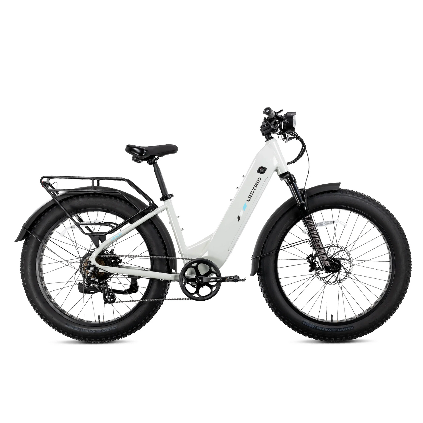 XPeak2 Step-Thru + FREE Rear Rack, Fenders, Elite Headlight, Suspension Seat Post ($316 Value)