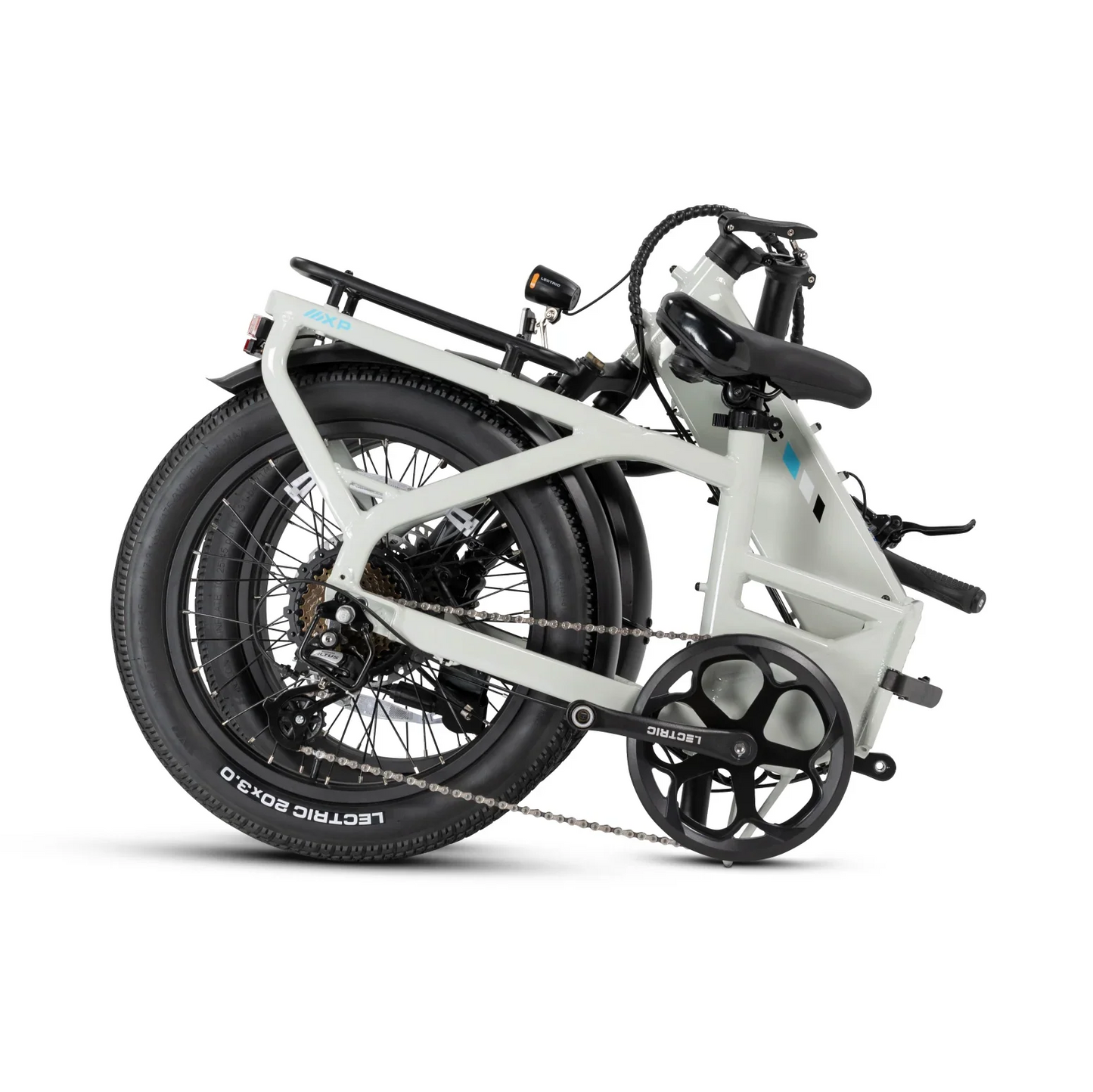 XP4 750 Step-Thru Stratus White + FREE LevelUp Rack, Comfort Seat, Suspension Seat Post, Elite Headlight, Bike Lock ($356 Value)