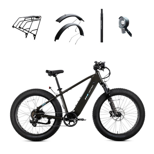XPeak2 High-Step + FREE Rear Rack, Fenders, Elite Headlight, Suspension Seat Post ($316 Value)