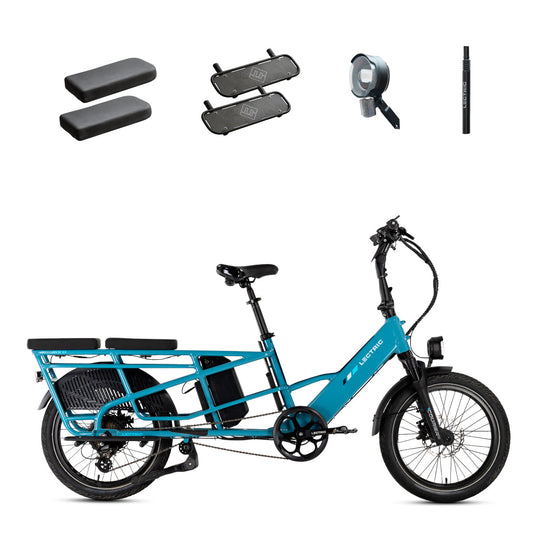 XPedition2 Raindrop Blue + FREE Running Boards, Cushions, Elite Headlight, & Suspension Seat Post ($326 Value)