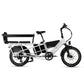 XPedition2 Stratus White Long-Range Dual-Battery eBike