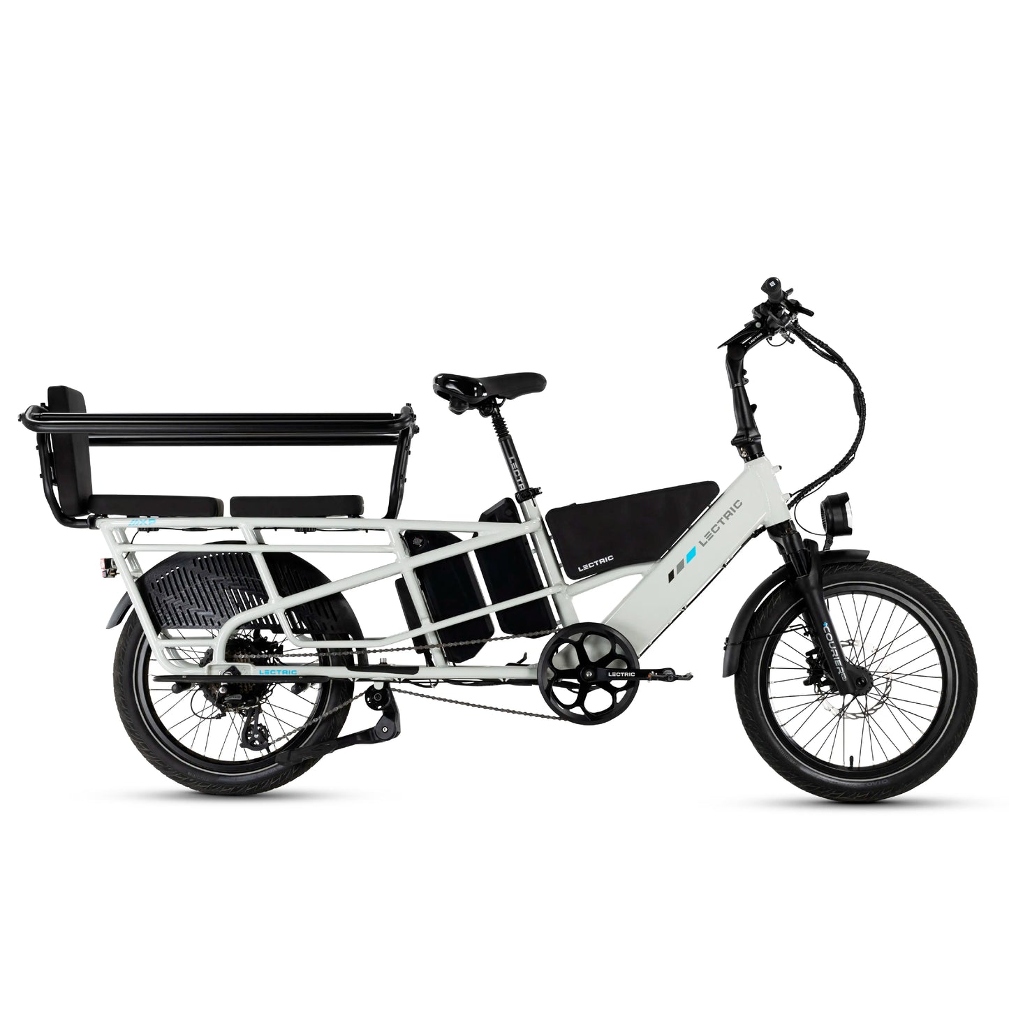 XPedition2 Stratus White Long-Range Dual-Battery + FREE Running Boards, Cushions, Elite Headlight, Suspension Seat Post, Fast Charger, & Orbitor ($654 Value)