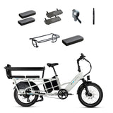 XPedition2 Stratus White Dual-Battery + FREE Running Boards, Cushions, Elite Headlight, Suspension Seat Post, & Orbitor ($505 Value)