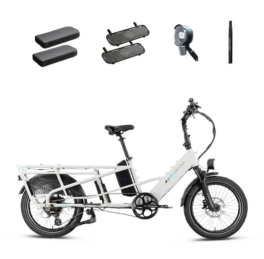 XPedition2 Stratus White + FREE Running Boards, Cushions, Elite Headlight, & Suspension Seat Post ($326 Value)